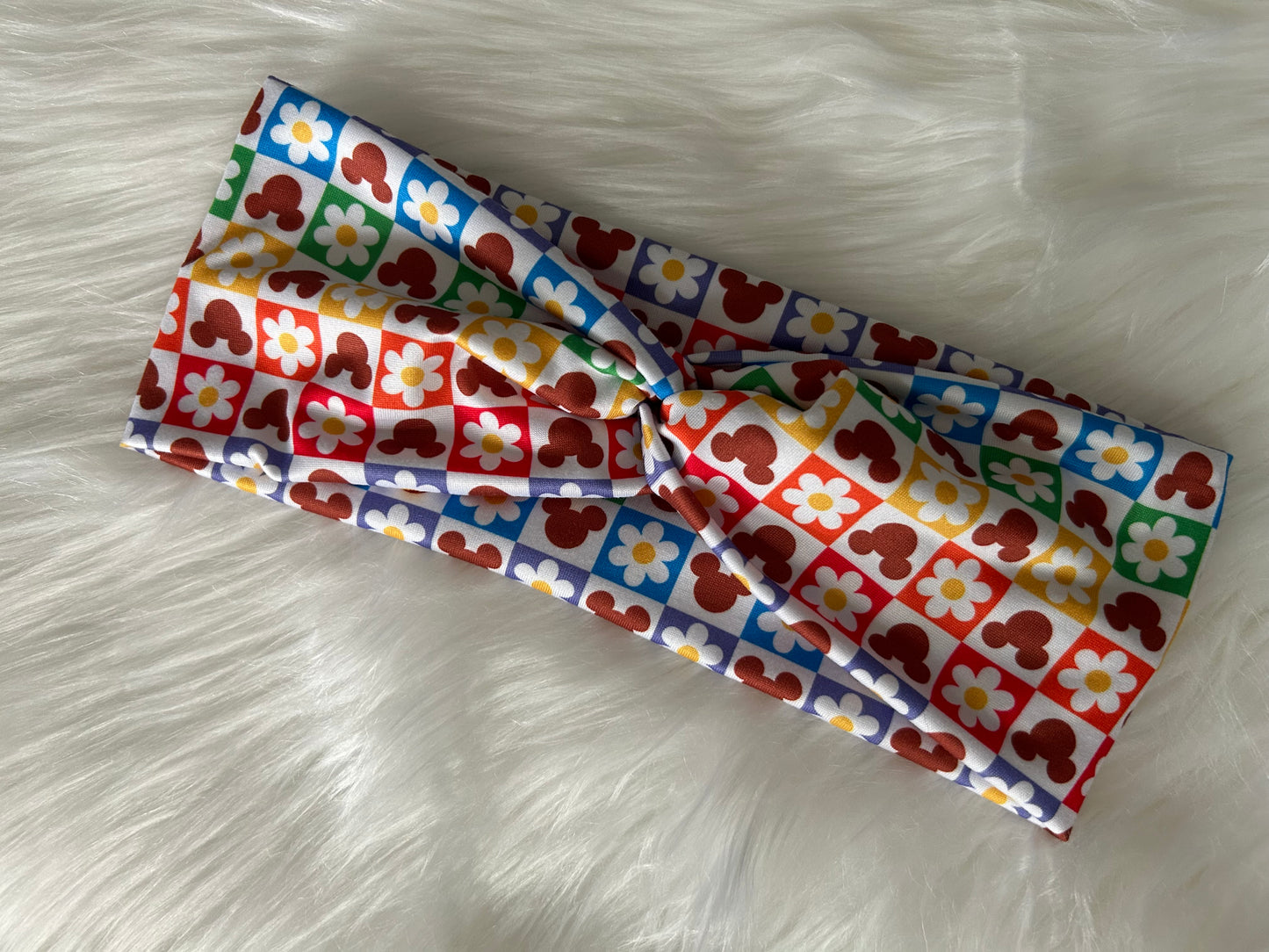 Mickey Rainbow Checkers