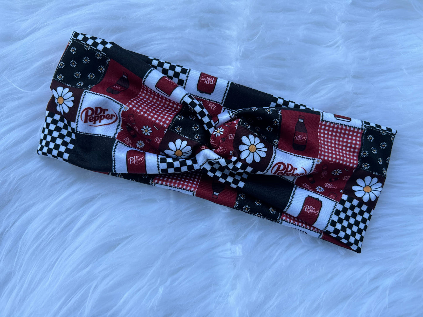 Dr. Pepper Checkered