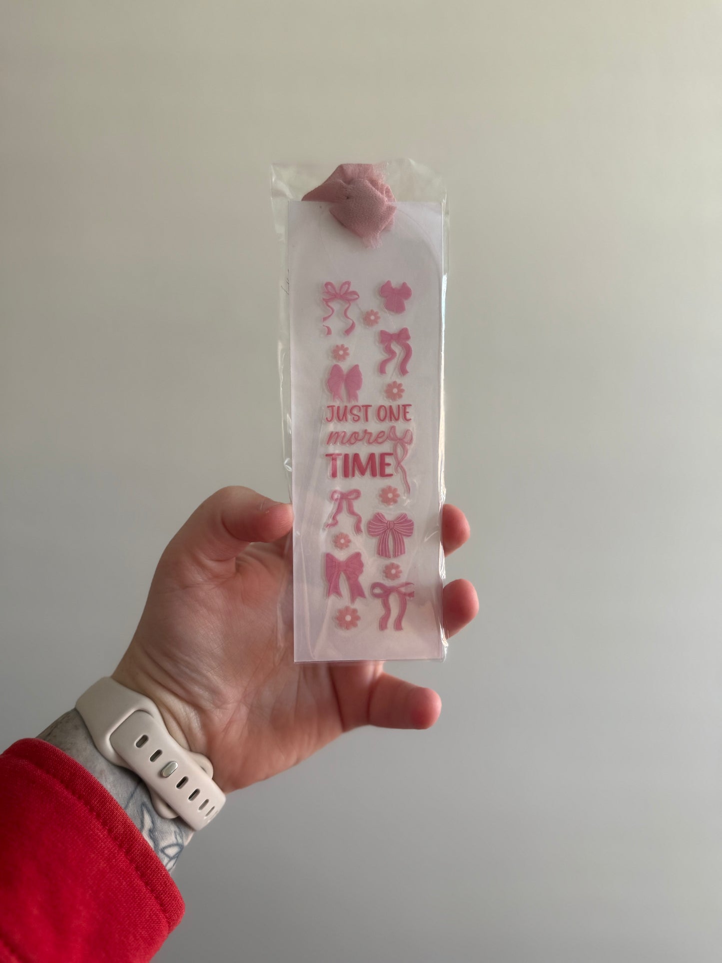 Just One More Time - Pink Tassel