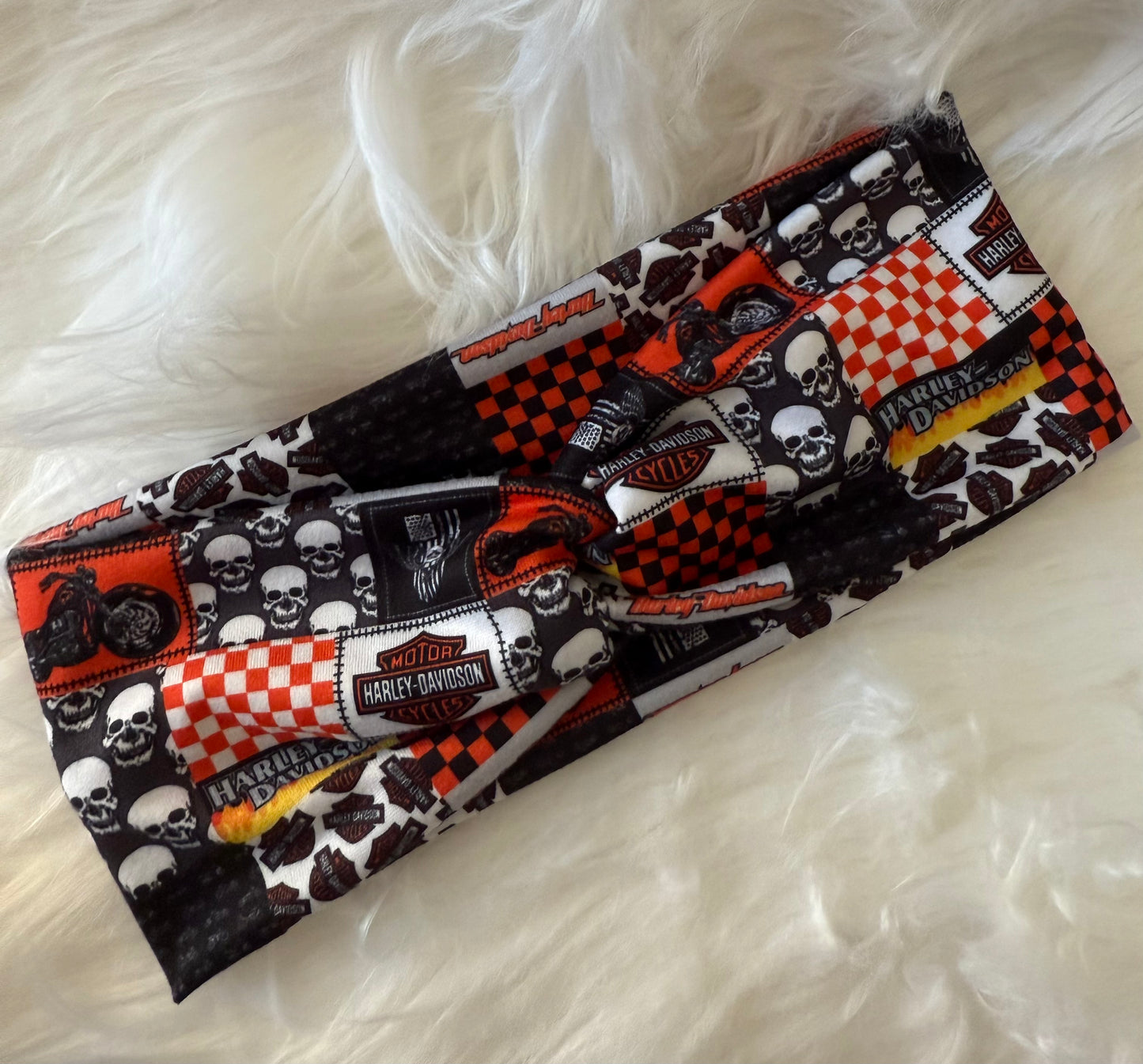 Harley Davidson Orange Mashup