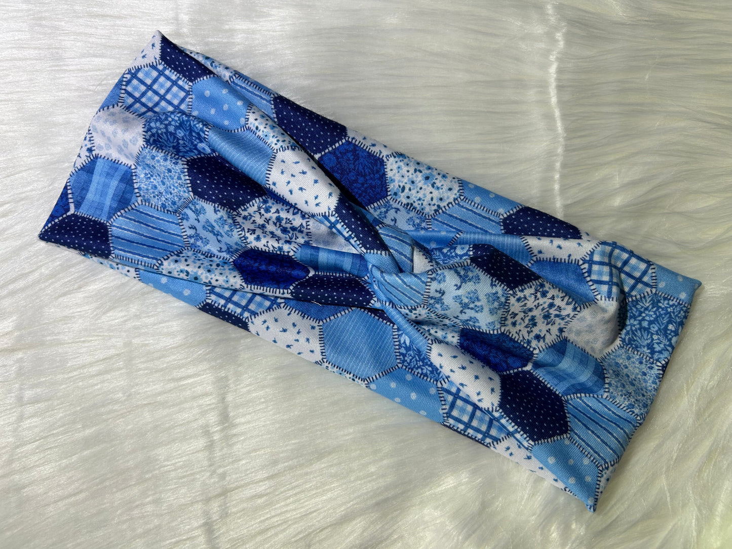 Blue Patchwork