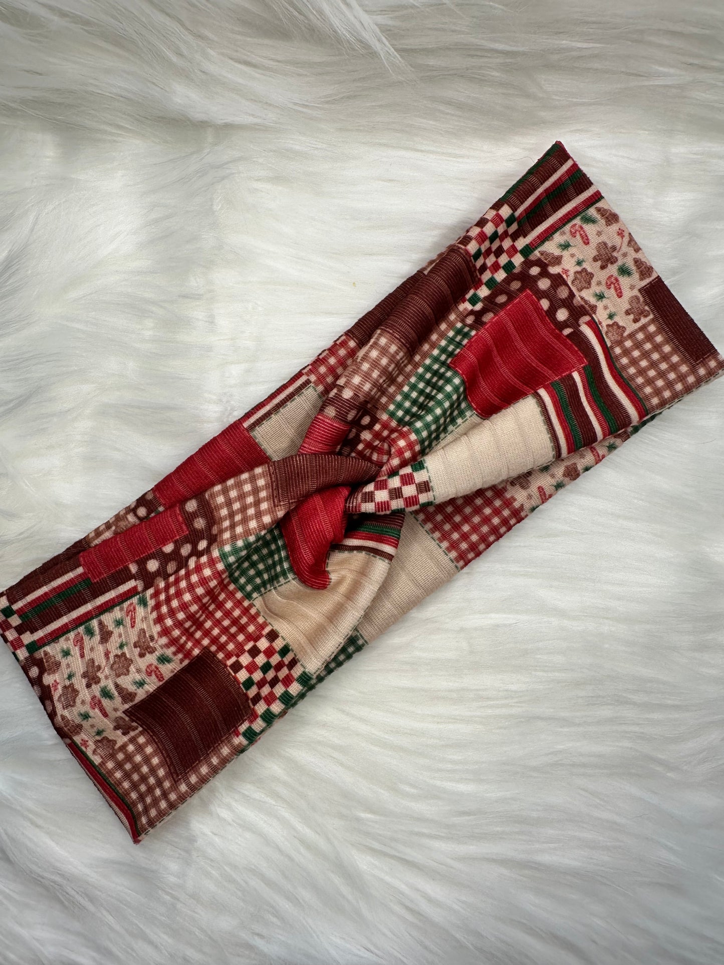 Gingerbread Patchwork - Rib