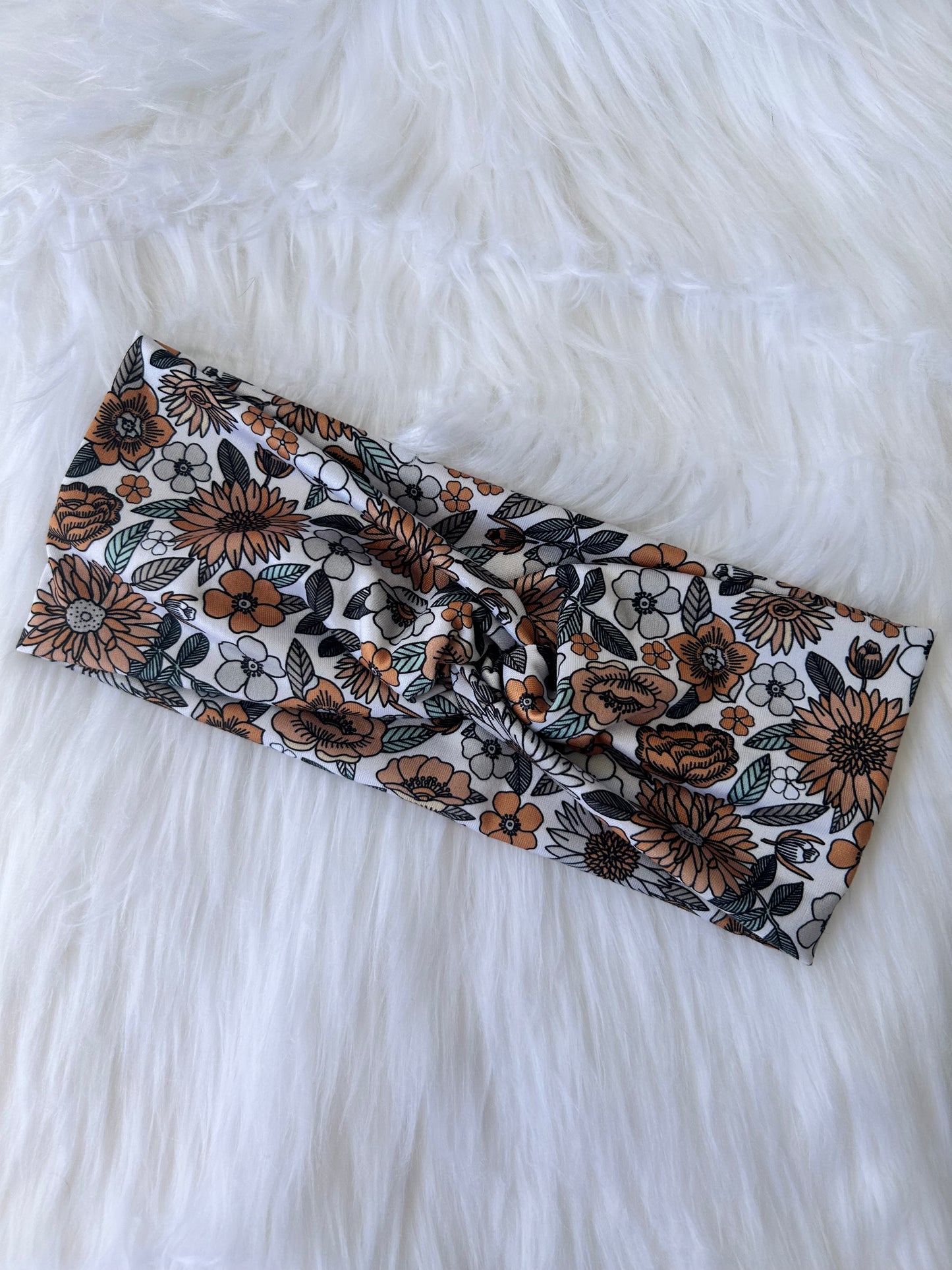Muted Mustard Floral