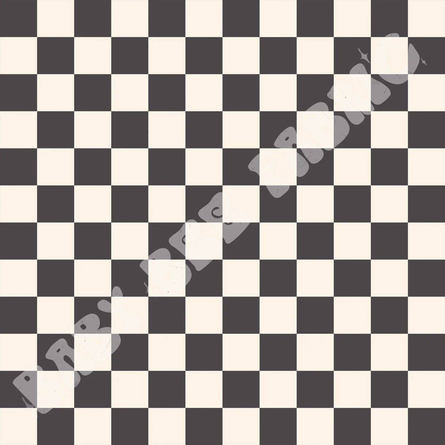 Preorder - Muted Checkerboard