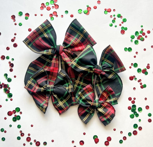 Christmas Plaid w/Gold
