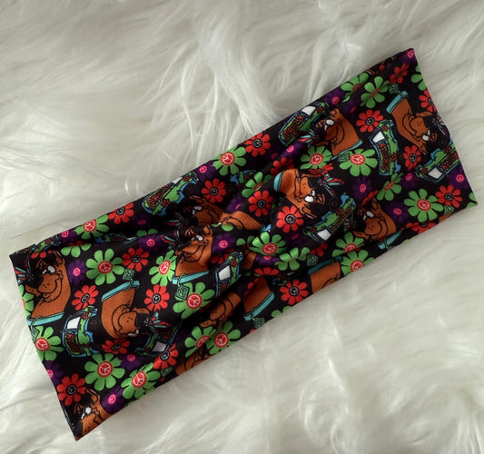 Floral Scooby Doo