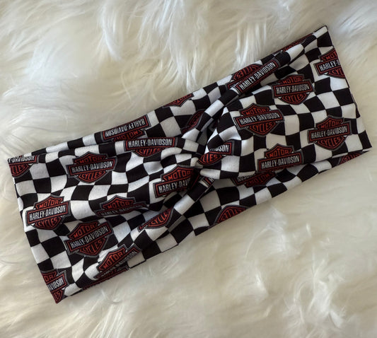 Harley Davidson Checkered