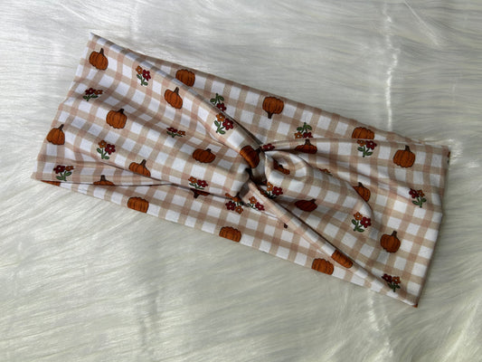 Plaid Pumpkins