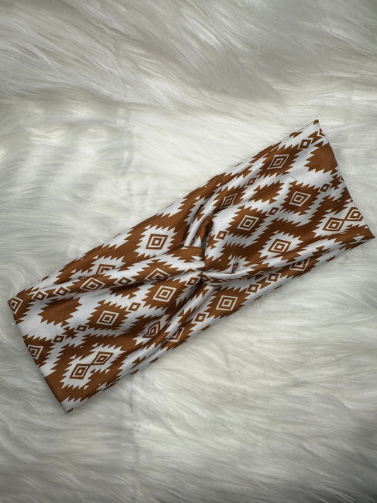 Brown Aztec