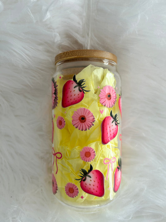 Strawberry Patch - Glass