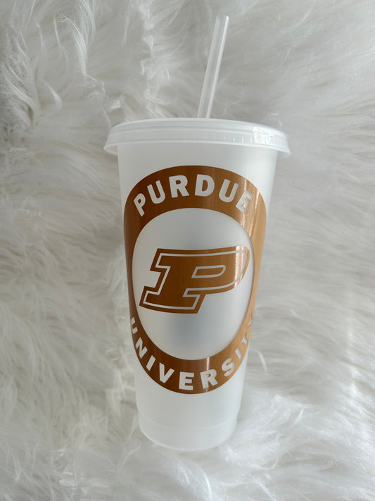 Purdue Boilermakers - Plastic
