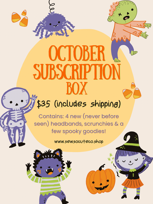 October Subscription Box