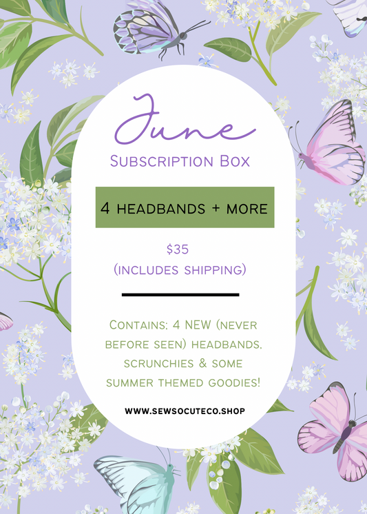June Subscription Box
