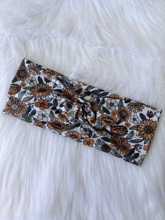 Muted Mustard Floral
