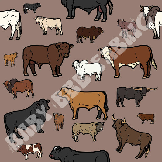 Preorder - Brown Cattle