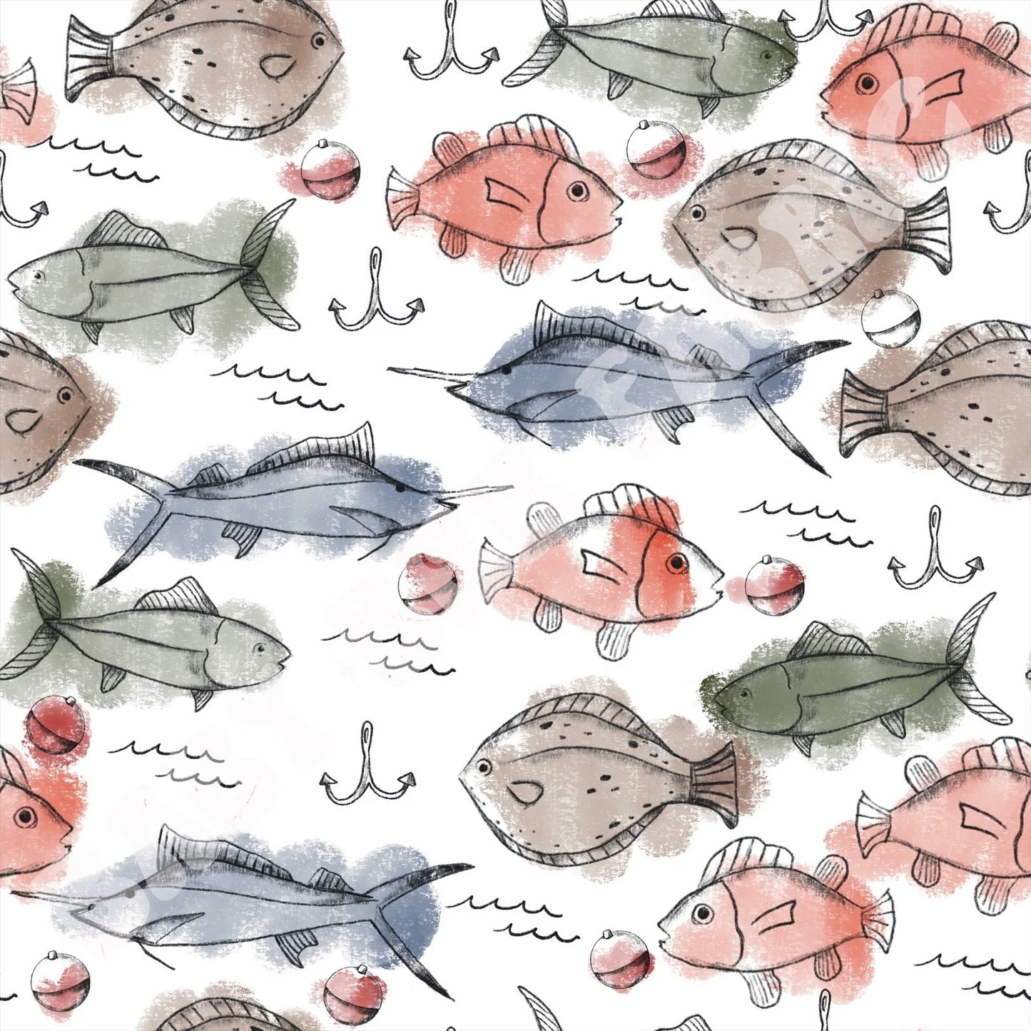 Preorder - Watercolor Fish